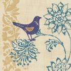 Blue Indigo Bird I