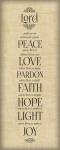 Bible Verse Panel IV (Instrument of Peace)