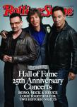 Bono, Mick Jagger, and Bruce Springsteen, 2009 Rolling Stone Cover