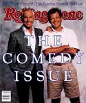 Johnny Carson and David Letterman, 1988 Rolling Stone Cover
