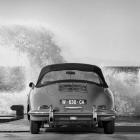 Ocean Waves Breaking on Vintage Beauties (BW detail 1)