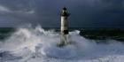 Phare d' Ar-Men lors d' une Tempete