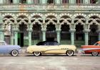 Cars parked in Havana, Cuba