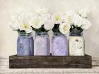 Tulips in Mason Jars