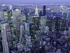 Manhattan Skyline at dusk, NYC