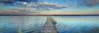 Boat Ramp And Filigree Clouds, Bavaria, Germany