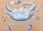 Blue and White Crab