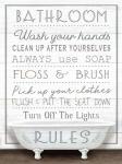 Bathroom Rules