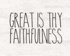 Faithfulness