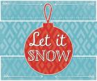 Let It Snow - Red