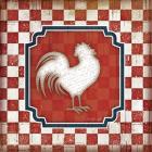 Red White and Blue Rooster XII
