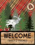 Cabin Welcome Plaid II