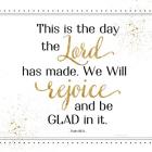 Rejoice and Be Glad