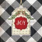 Joy Christmas Plaid