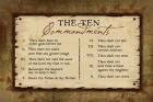 10 Commandments II