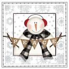 Peace Snowman