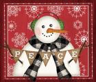 Peace Snowman