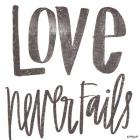 Love Never Fails