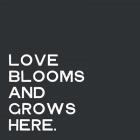 Love Blooms and Grows