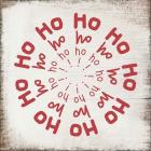 Ho Ho Ho on Wood