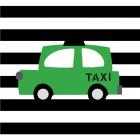 Bright Green Taxi