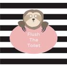 Flush the Toilet Sloth
