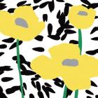 Yellow Mod Poppies