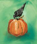 Pumpkin and Bird