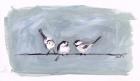 Birds on a Wire I