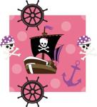 Ahoy Pirate Girl I