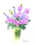 Pink Flowers III