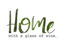 Home with a Glass of Wine