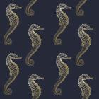 Gold Seahorse Pattern