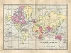 Vintage British Empire Map