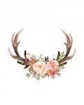 Floral Antlers