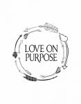 Love on Purpose Wreath