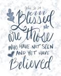 John 20:29 Handlettered