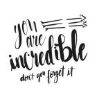 You Are Incredible