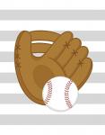 Baseball Glove Stripes