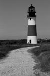 Black and Lighthouse