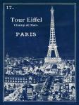 Blueprint Eiffel Tower