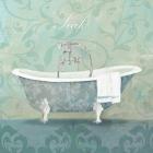 Damask Bath Tub