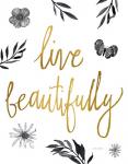 Live Beautifully BW