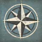 Nautical Compass Blue