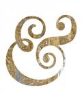 Gilded Hipster Ampersand