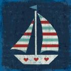 Nautical Love Sail Boat