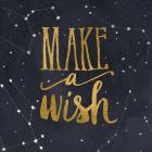 Starry Words I Gold