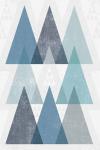 Mod Triangles IV Blue