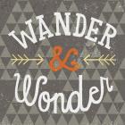 Mod Triangles Wander and Wonder Retro