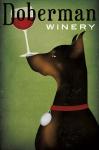 Single Doberman Winery